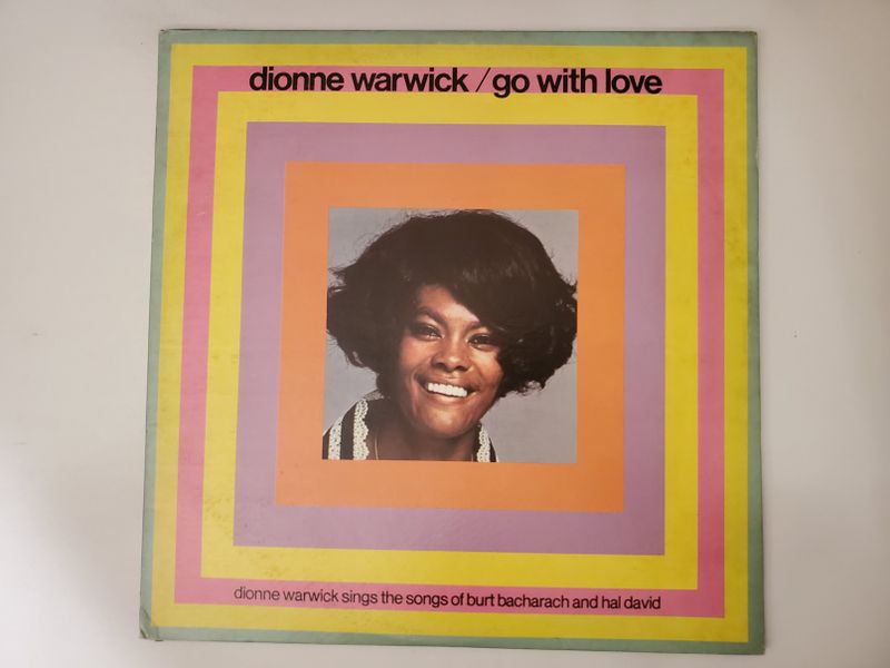 Dionne Warwick Go With Love vinyl record